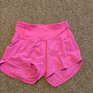 Women's Pink Lululemon Shorts